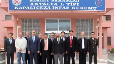 Başkan Tursun ve Kaymakam Özyiğit'nden Cezaevi Ziyareti