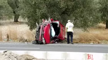Direksiyonda Uyuklayan Sürücü Ölümden Döndü