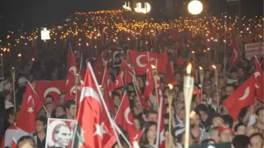 Bursa'da '29 Ekim Cumhuriyet Yürüyüşü'