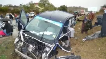 Malkara'da Kaza; 3 Ölü, 8 Yaralı