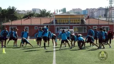 Tekirdağspor'da Suadiye Belediyespor Hazırlıkları Devam Ediyor