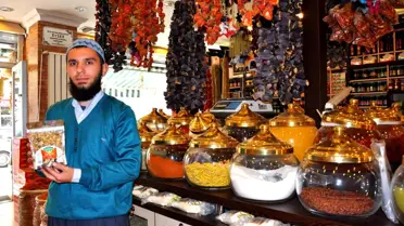 Ağrı'da Yaklaşan Kış Mevsimi Aktarlara İlgiyi Artırdı