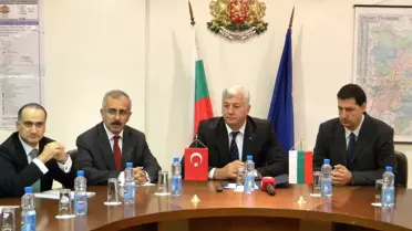 Edirne Valisi Hasan Duruer Bulgaristan'ın Filibe Kentinde İncelemelerde Bulundu