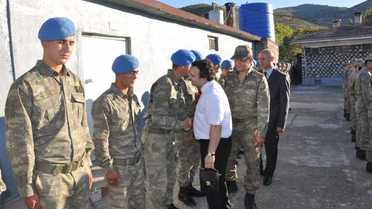Kaymakam Jandarma Karakolunu Ziyaret Etti