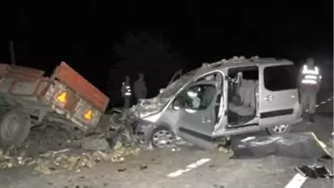 Elazığ'da Kaza: 1 Ölü, 5 Yaralı