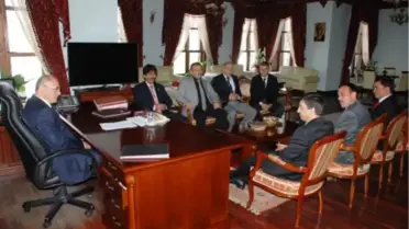 Sağlık Teşkilatından Vali Özçimen'i Ziyaret