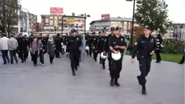 27 Kişilik Basın Açıklamasında 100 Polis Görev Yaptı