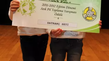 Atık Pil Toplayan Okullar Ödüllendirildi