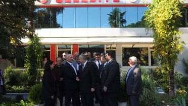 Başkan Ergün'den Kahramanlar'a Nezaket Ziyareti