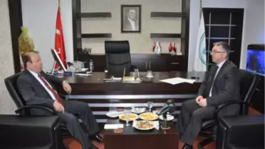 DSİ Bölge Müdürü Acu'dan Vali Oğuz'a Brifing