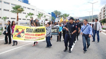 Nükleer Karşıtları Taşucu'nda Toplandı