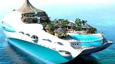 Bu yatın içinde ada var!