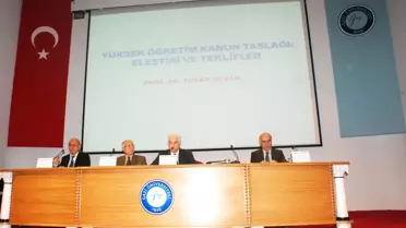 'Eğitimci Gözüyle Yeni YÖK Yasa Tasarısı' Paneli