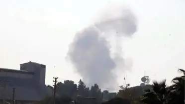 Suriye Savaş Uçakları Resulayn'ı Yine Bombadı