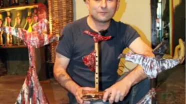 Semazen'den Etkilendi Ağaçtan 'Semaneyzen' Yaptı