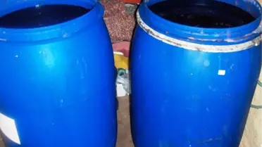 685 Litre Kaçak Şarap Ele Geçirildi