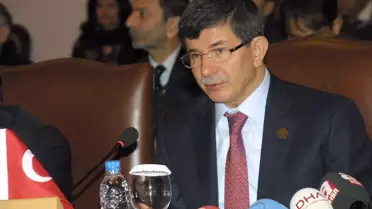 Dışişleri Bakanı Davutoğlu Açıklaması