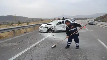 Kula'da Kaza: 1 Yaralı