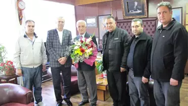 Belediye-İş'ten Başkan Keskin'e Teşekkür