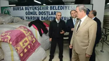 Büyükşehirden Suriyeli Mültecilere Yardım Eli
