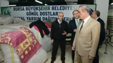 Büyükşehir'den Suriyeli Mültecilere Yardım Eli
