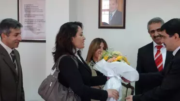 Öğretmenler, Vali Vasip Şahin'i Ziyaret Etti