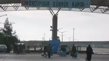 Öncüpınar Sınır Kapısı'nda Güvenlik Nedeniyle Alınan Tedbirler Uygulamaya Konuldu