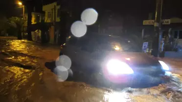 Edremit Körfezi'ndeki Kuvvetli Yağmur