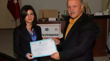 İl Özel İdaresi Personeline Sertifika
