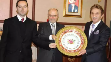 Danıştay Başkanı Karakullukçu, Güral Porselen'i Gezdi
