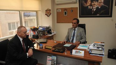 Başkan Ergün'den Çamlıoğlu'na Hayırlı Olsun Ziyareti