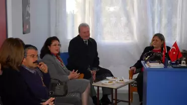 Başkan Okay, Cumhuriyet Kadınları Derneği'ni Ziyaret Etti