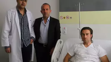 Ameliyat Olan Uğur İnceman'a, Mehmet Özdilek'ten Ziyaret