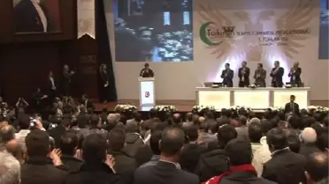 Davutoğlu, Suriye Türkmenleri Platformu Toplantısında Konuştu (1)