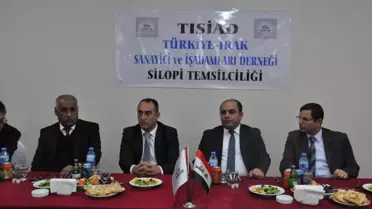 Tısiad Heyeti Irak Gezisi Öncesi Silopi'de Yemek Verdi
