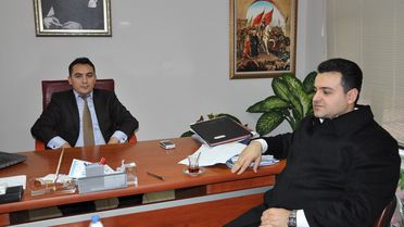 Harp Malulü Gaziler Derneği'nden Belediye'ye Ziyaret