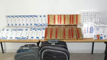 Jandarmadan Kaçak Sigara Operasyonu