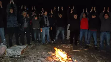 21 Aralık Akşamını Efkeritte Geçirdiler