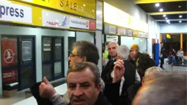 Kars Havalimanı'nda Gecikme Protestosu