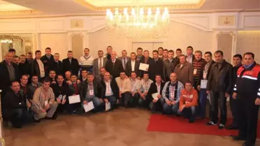 30 İtfaiye Eri Daha Sertifika Aldı