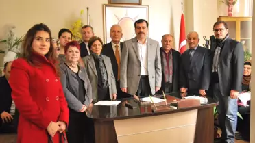 AK Parti Aydın Milletvekili Erdem Merkez İlçe Yönetimi ile Bir Araya Geldi