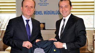 Spor Genel Müdürü Baykan, Çakır'ı Kabul Etti