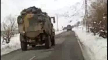 Şemdinli'de Askeri Hareketlilik