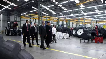 Başkan Yaşar'dan Fabrika Ziyareti
