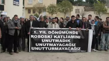 Viranşehir'de Uludere Protestosu