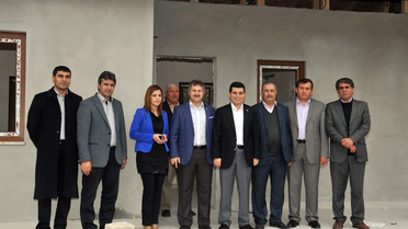 Başkan Tütüncü Muhtar Evi İnşaatını İnceledi