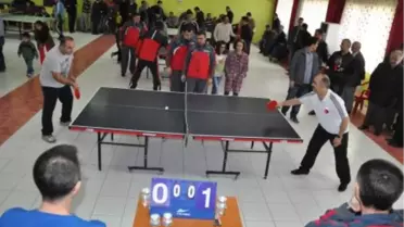 Masa Tenisi Turnuvasına Yoğun İlgi