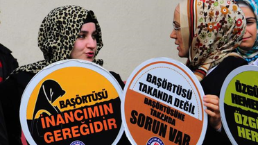 Başörtüsü Yasağına Protesto