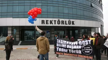 Öğrenciler'den ODTÜ'ye Destek Rektör Yörük'e Protesto