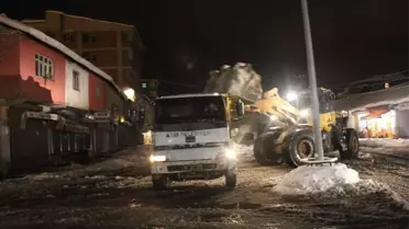 Ağrı'da Karla Mücadele Çalışması